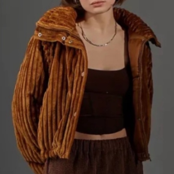 uo bdg isla funnel-neck corduroy jacket - Picture 5 of 7